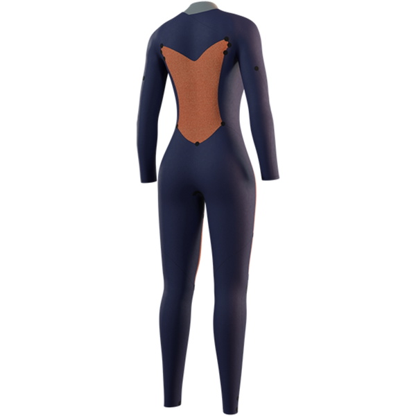 2026 Mystic Womens Star 5/3mm Chest Zip Wetsuit 35000.250050 - Dark Olive
